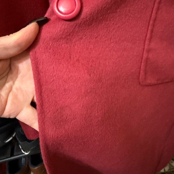 Rabbit, new wool, and cashgora Escada 3/4 length coat - Picture 11 of 12